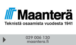 Oy Maanterä Ab logo